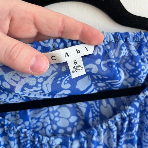 Cabi Blue Blouse - Picture 3 of 4